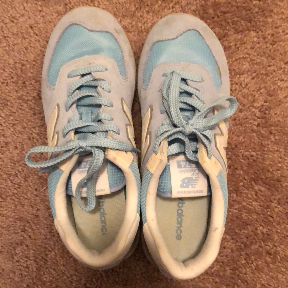 Baby Blue New Balance 574
